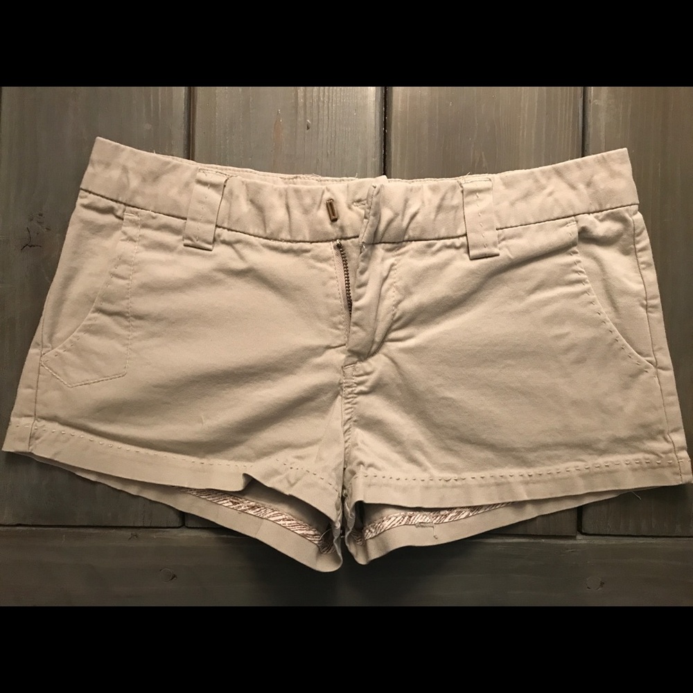 Size 3 - Volcom Khaki Shorts